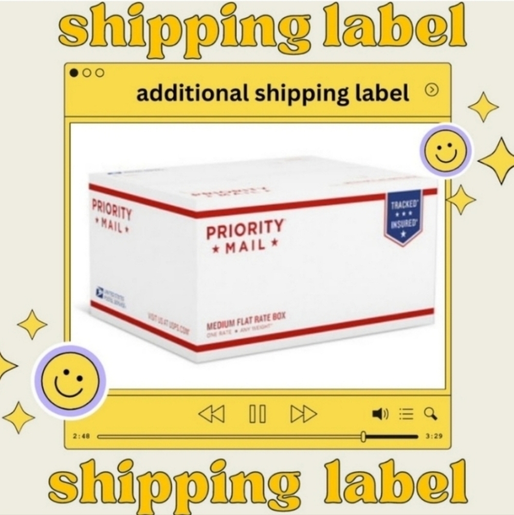 โจ๏ธ๐ SHIPPING LABEL โจ๏ธ๐ - Picture 3 of 7